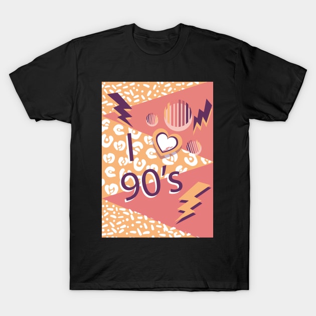 drawn love 90s vintage T-Shirt by Menzo